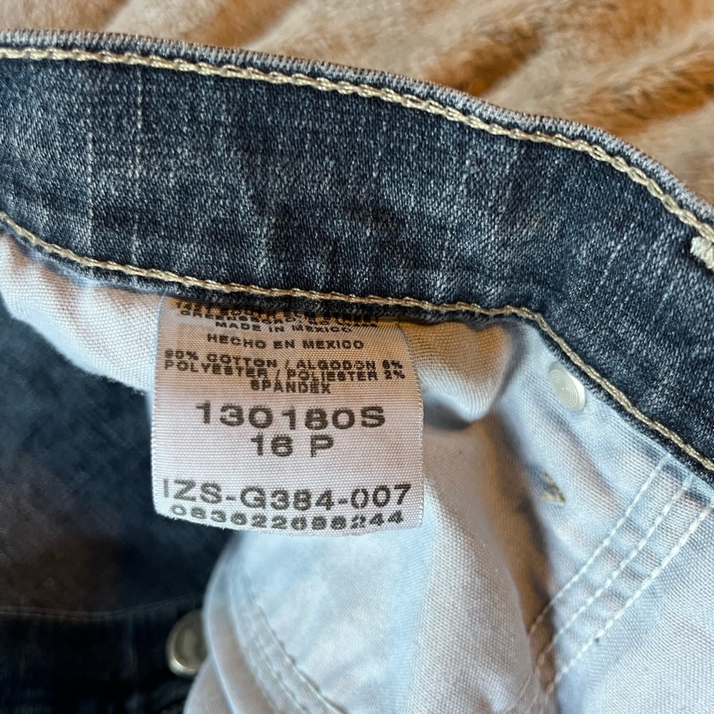 Riders by Lee Blue Straight Leg Jeans Petite - Picture 4 of 5